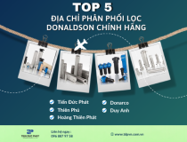 TOP 5 ĐỊA CHỈ PHÂN PHỐI LỌC DONALDSON CHÍNH HÃNG